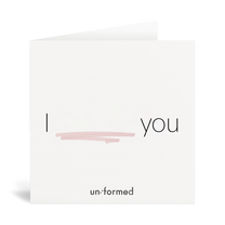 Unformed Gift Card